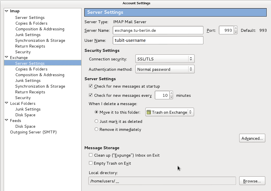 Incoming Mailserver New (Exchange)