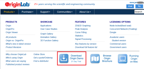 Download Origin