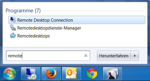 Remote Desktop Connection